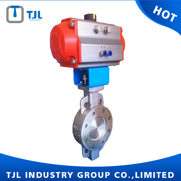 Triple Offset butterfly valve  For Liquefied Gas