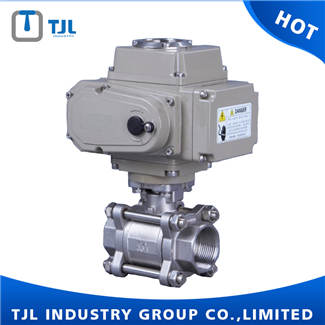 Actuated Stainless Steel Ball Valve