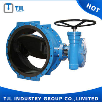 Full Lining Rubber Butterfly Valve EN593 With Worm Gear