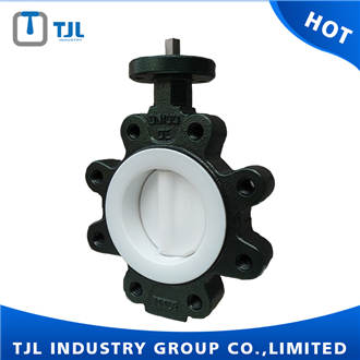 PTFE Lug Type Butterfly Valve 6 Inch API609