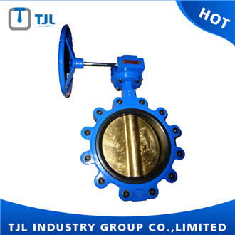 Lug Type worm gear Butterfly Valve EN593