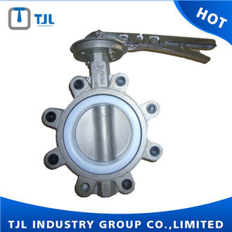 Lug Stainless PTFE Butterfly Valve