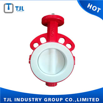 PTFE Seat Industrial Butterfly Valve Manufacturer TJL