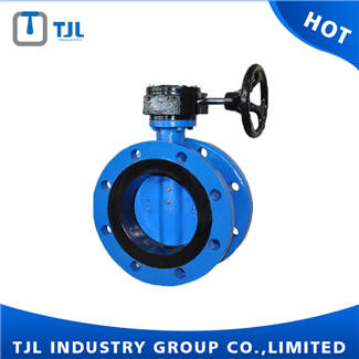 Double Flanged Butterfly Valve Calculation Type With Worm Gear