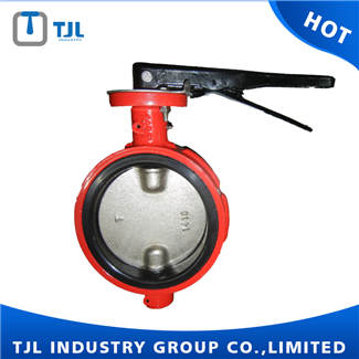API609 Industry Butterfly Valve 4 inch With Handle