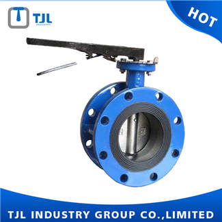 DI Body Handle Concentric Butterfly Valve Flange Type