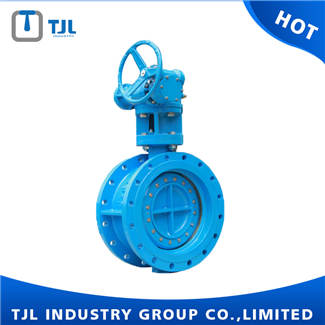 Double Offset Butterfly Valve Distributors With Worm Gear
