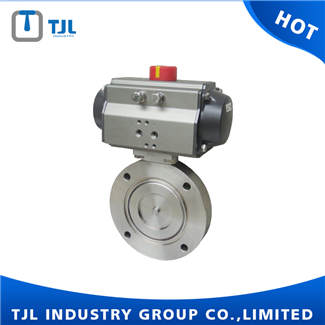 Pneumatic Triple Eccentric Butterfly Valve