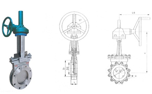 The Duty Cast Knife Gate is pleased to announce the availability of the new Duty Cast Knife Gate Valve. These Maximum Duty Knife Gate Valves are specifically designed to provide the shearing and sealing capabilities needed in demanding services such as cyclone separators, recycle high density cleaners, recycle detrasher, or sand cleaners. Because the valve is designed to provide long service life in highly abrasive applications, it can be used in many applications in the Paper factory, Mining, Chemical, Petrochemical, Power, Steel and Food Processing industry.  The Knife Gate Valves are available in 3-24" (80-600mm) sizes with metal or dual metal and resilient seats. To withstand highly abrasive media, the valves are available with a replaceable hardened seat, hardened gate, full 100% port opening, high performance packing system with wire scraper ring, and heavy-duty superstructure. All these features combine to provide a longer service life, less downtime and less maintenance than other valves designed for these tough applications.