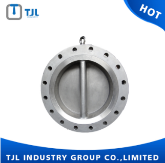 Characteristics of the dual plate check valve