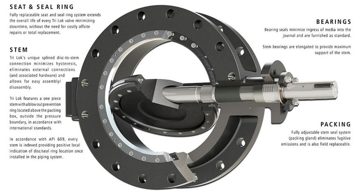 Triple Offset Butterfly Valves