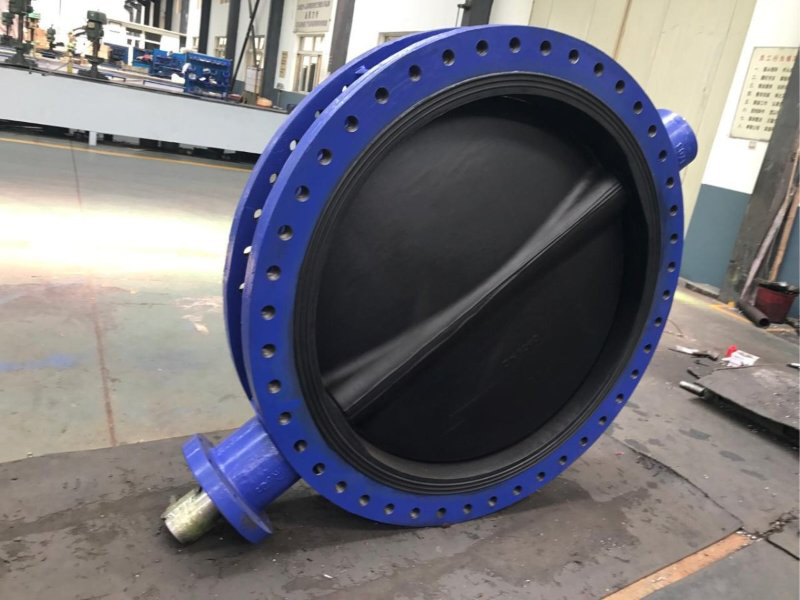 Butterfly valves are used in seawater project