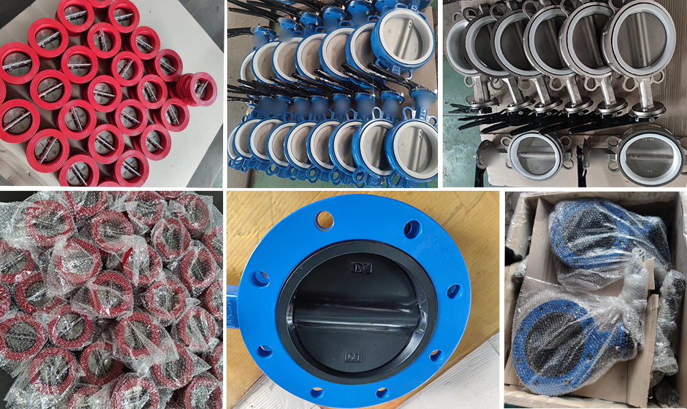 Sea water valve order - check valve, fluorine lined butterfly valve, U-shaped butterfly valve