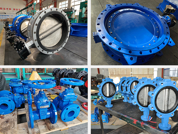 Shipment of large quantities of lug butterfly valve, flange eccentric butterfly valve and soft sealing gate valve