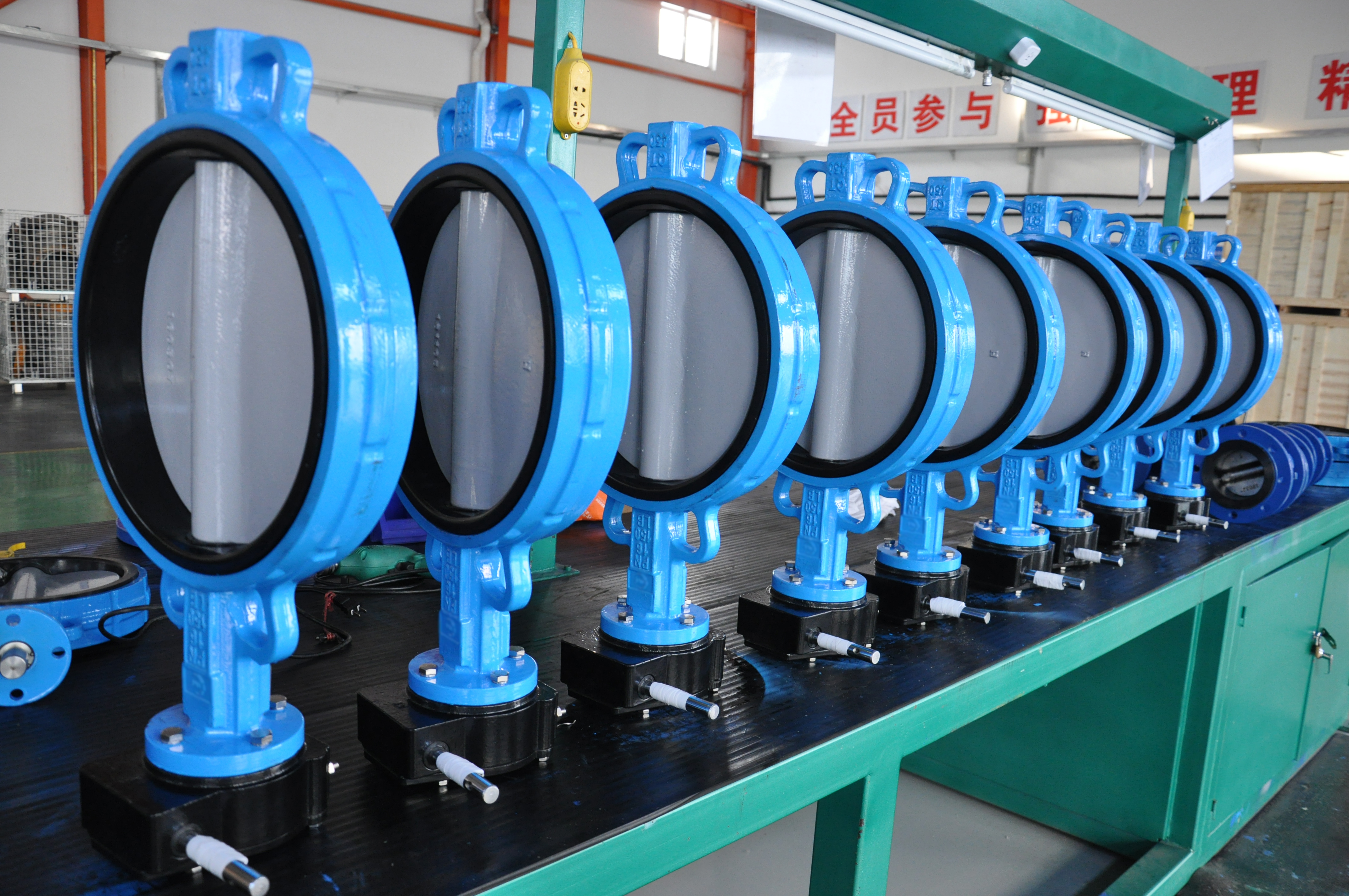 Application of wafer type soft sealing butterfly valve in the third sewage treatment plant of a city